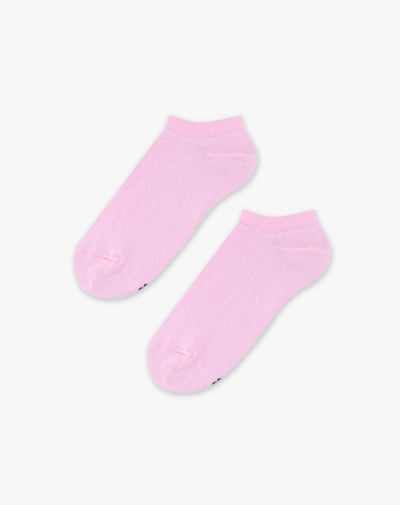 Medias mujer tobillera corta rosadas