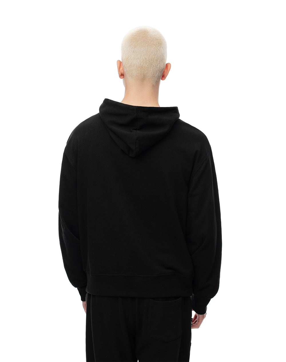 Buzo relaxed fit negro