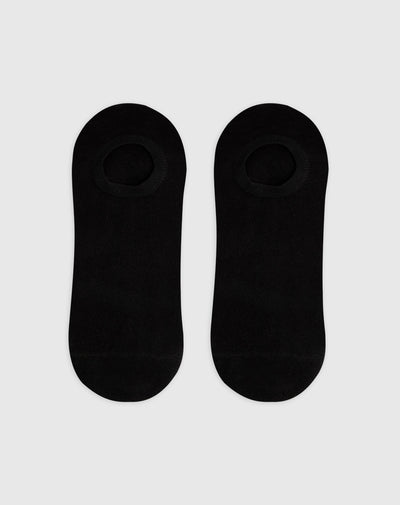 Medias para mujer baleta con talón extendido negras