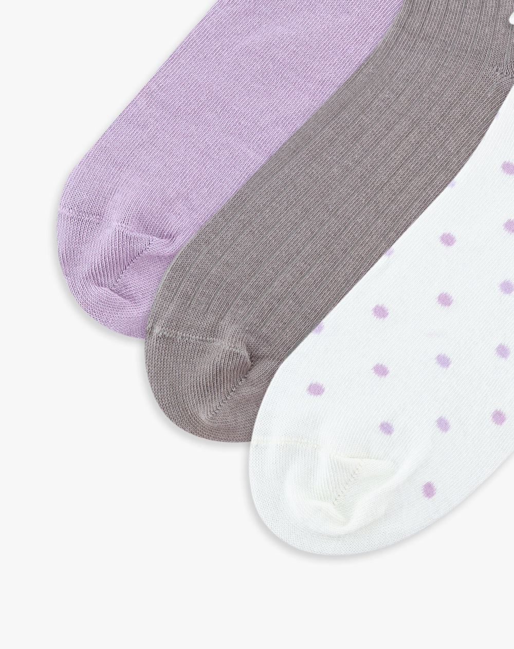 Medias mujer tobillera pack x3 surtido