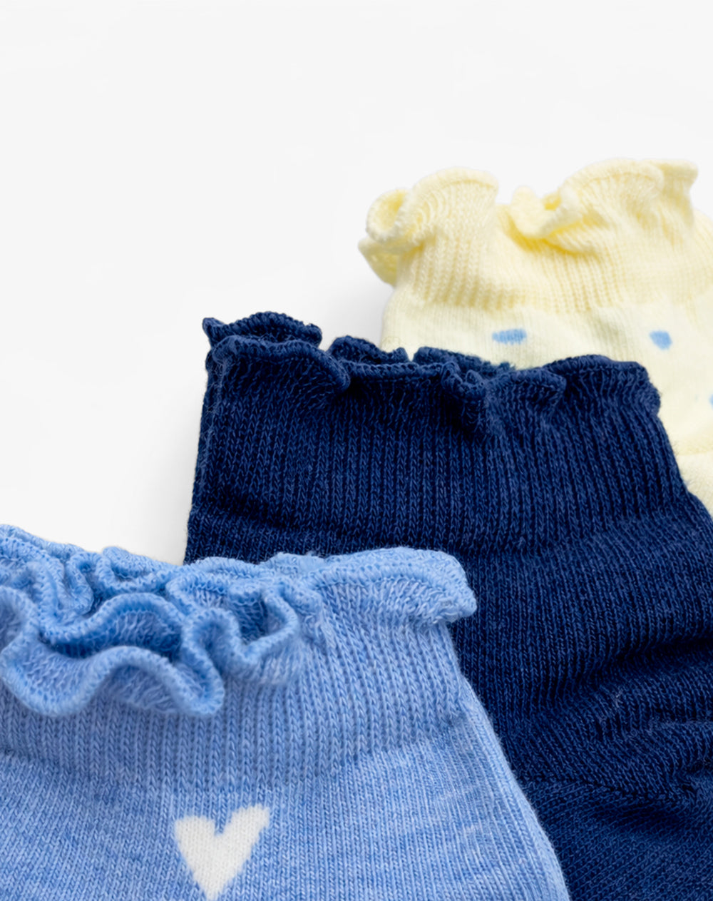 3 pares de medias tobilleras surtido mujer