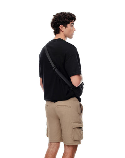 Bermuda cargo regular habano hombre