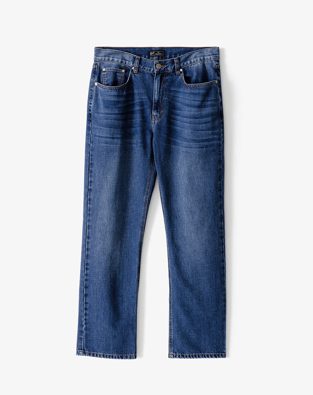 Jean regular índigo medio hombre