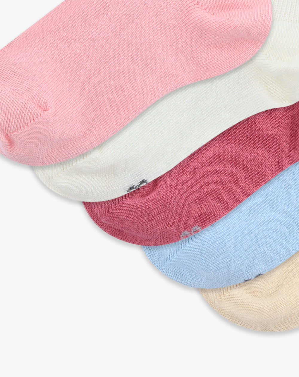 Medias niña tobillera corta pack x5 surtido