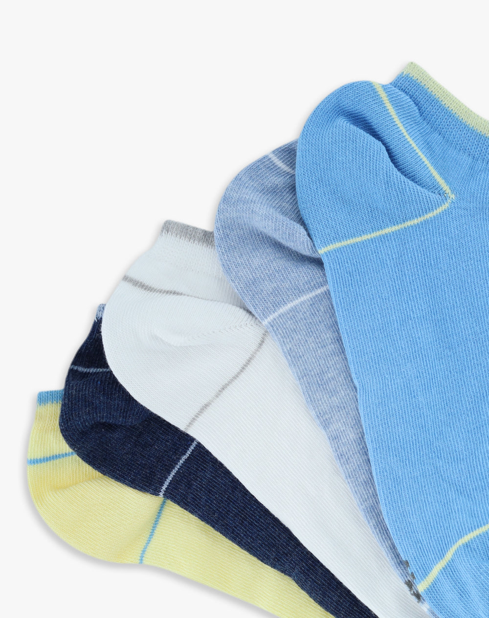 5 pares de medias tobilleras surtido