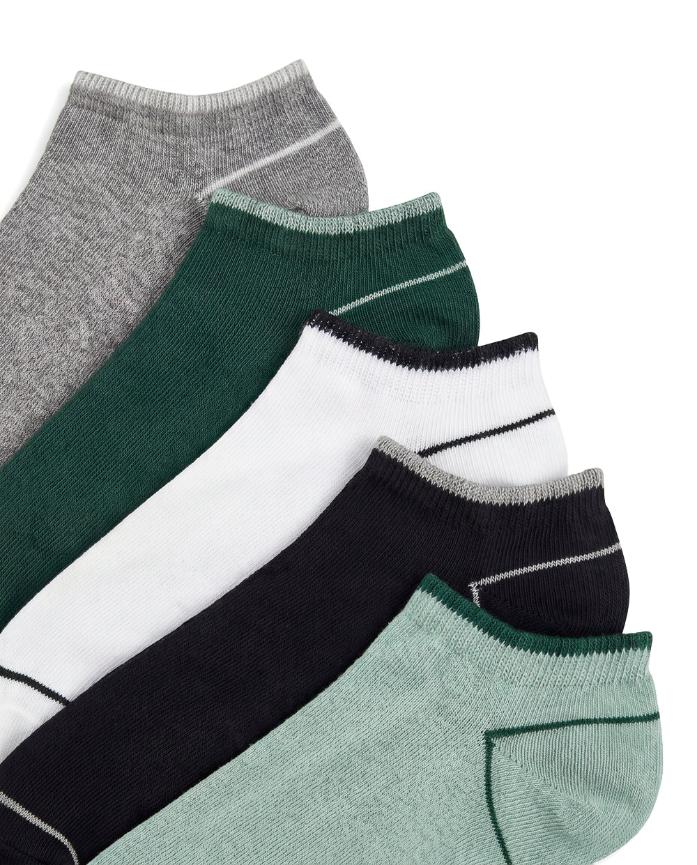 5 pares de medias tobilleras surtido mujer