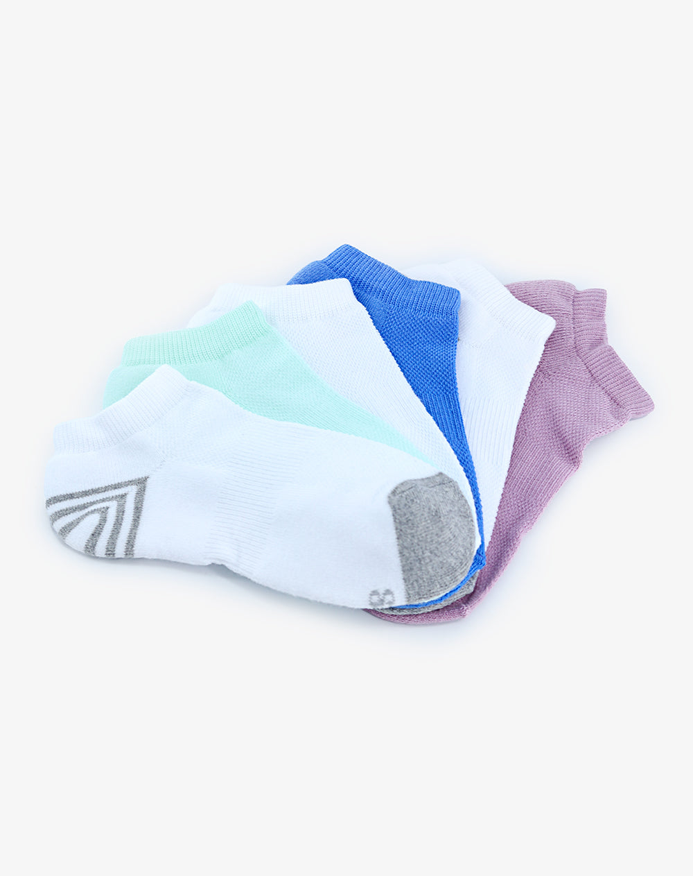 Medias niña tobillera corta pack x6 surtido