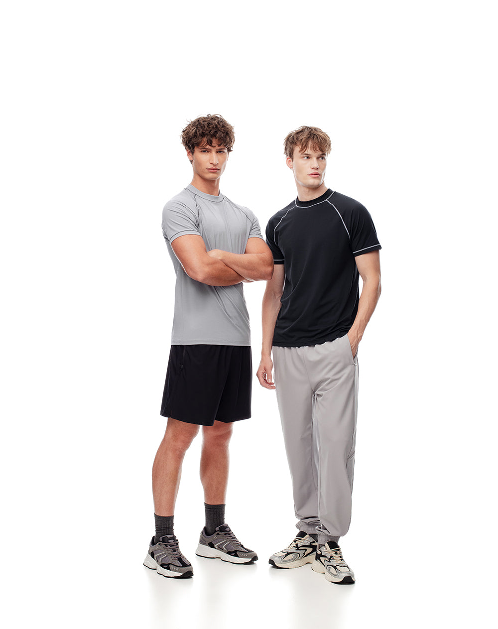 Camiseta desportiva secado rápido x2unda surtidas hombre