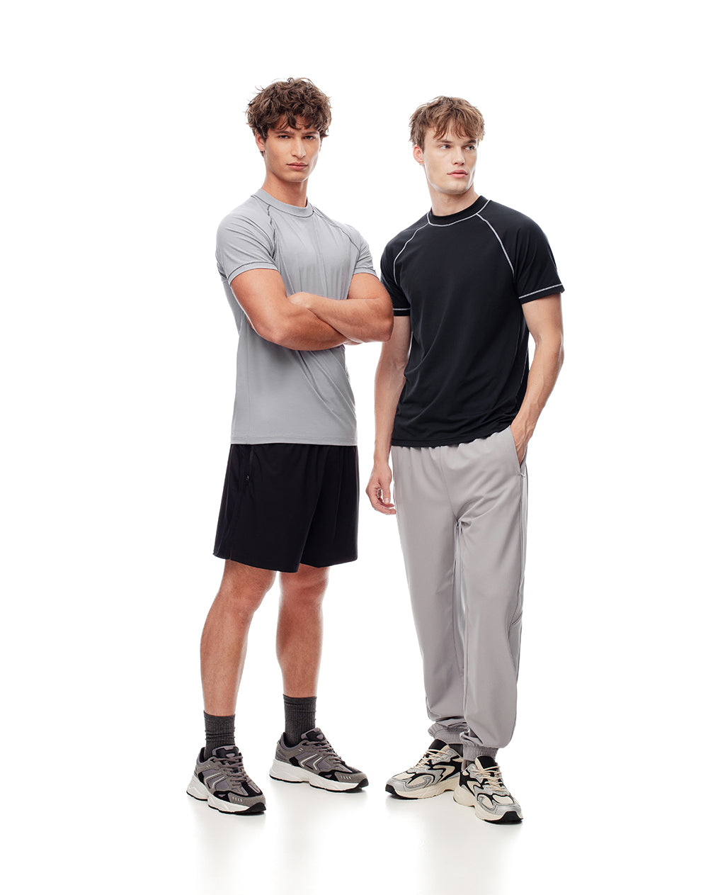 Camiseta desportiva secado rápido x2unda surtidas hombre