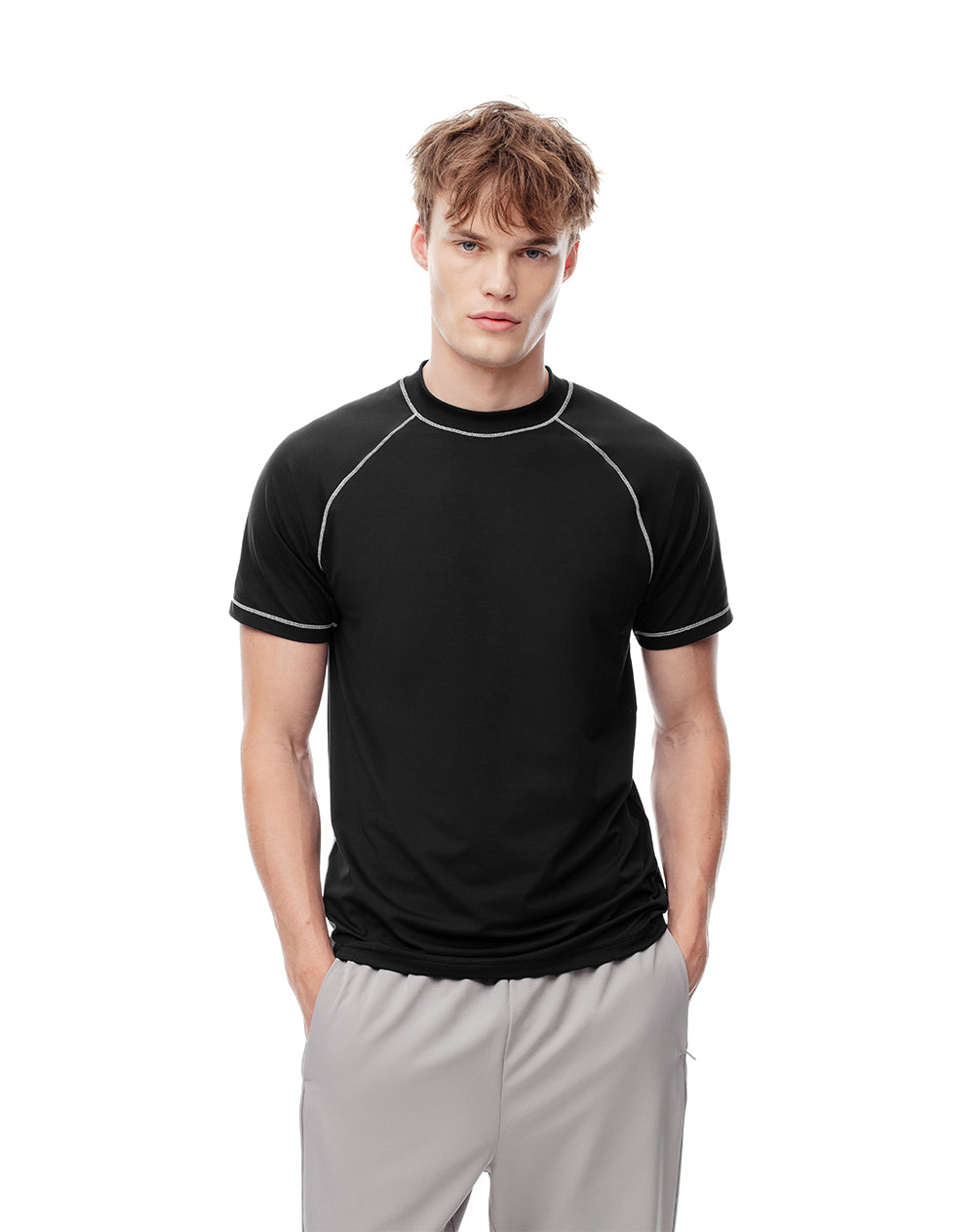 Camiseta desportiva secado rápido x2unda surtidas hombre