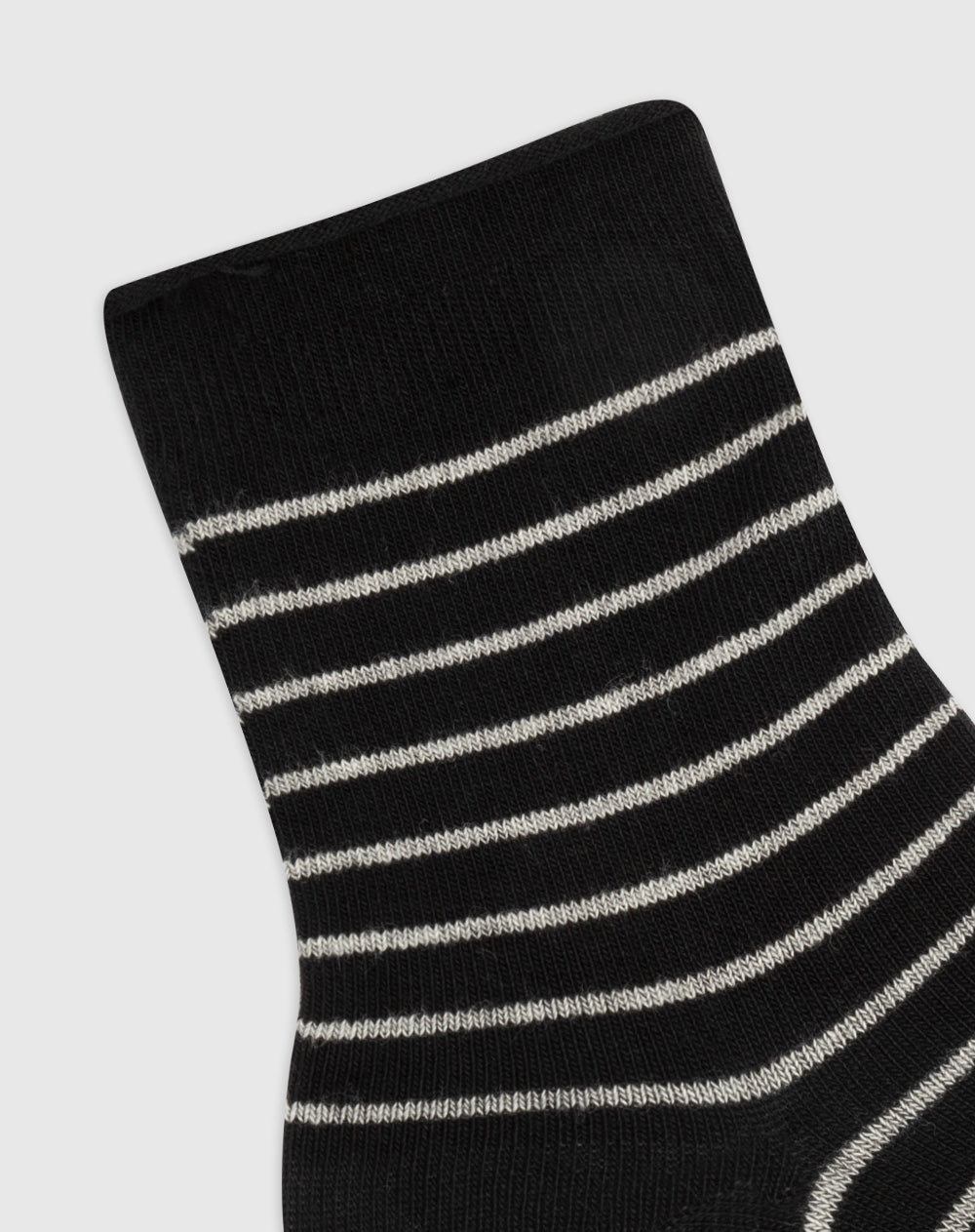 Medias para mujer tobilleras algodón pack x3unds surtidas rayas