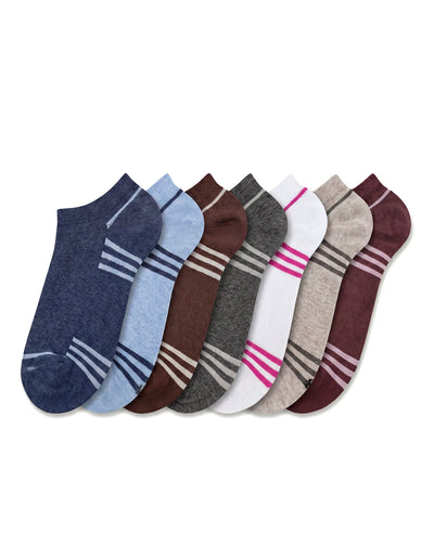 7 pares de medias tobilleras surtido mujer