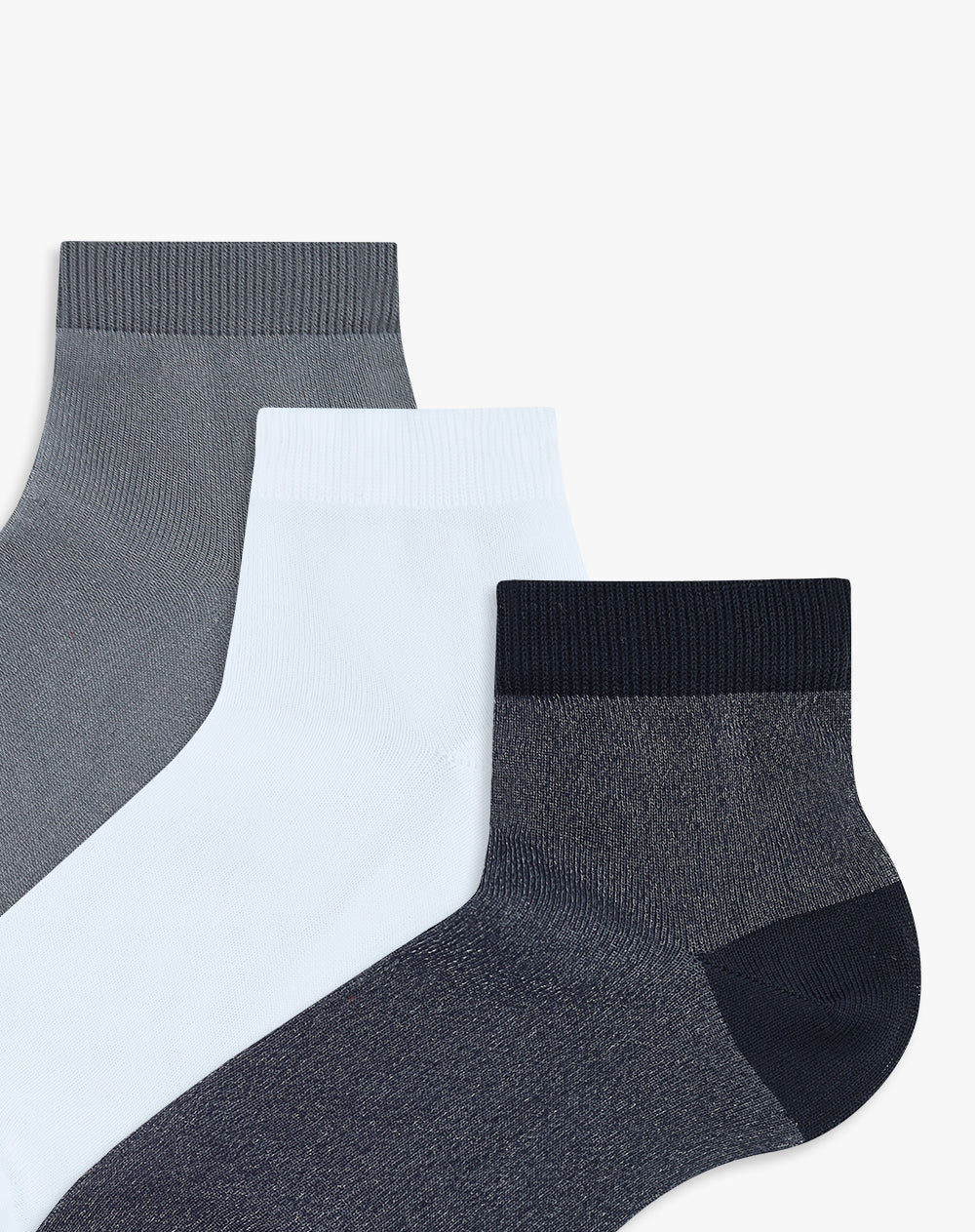 3 pares de medias cortas surtido