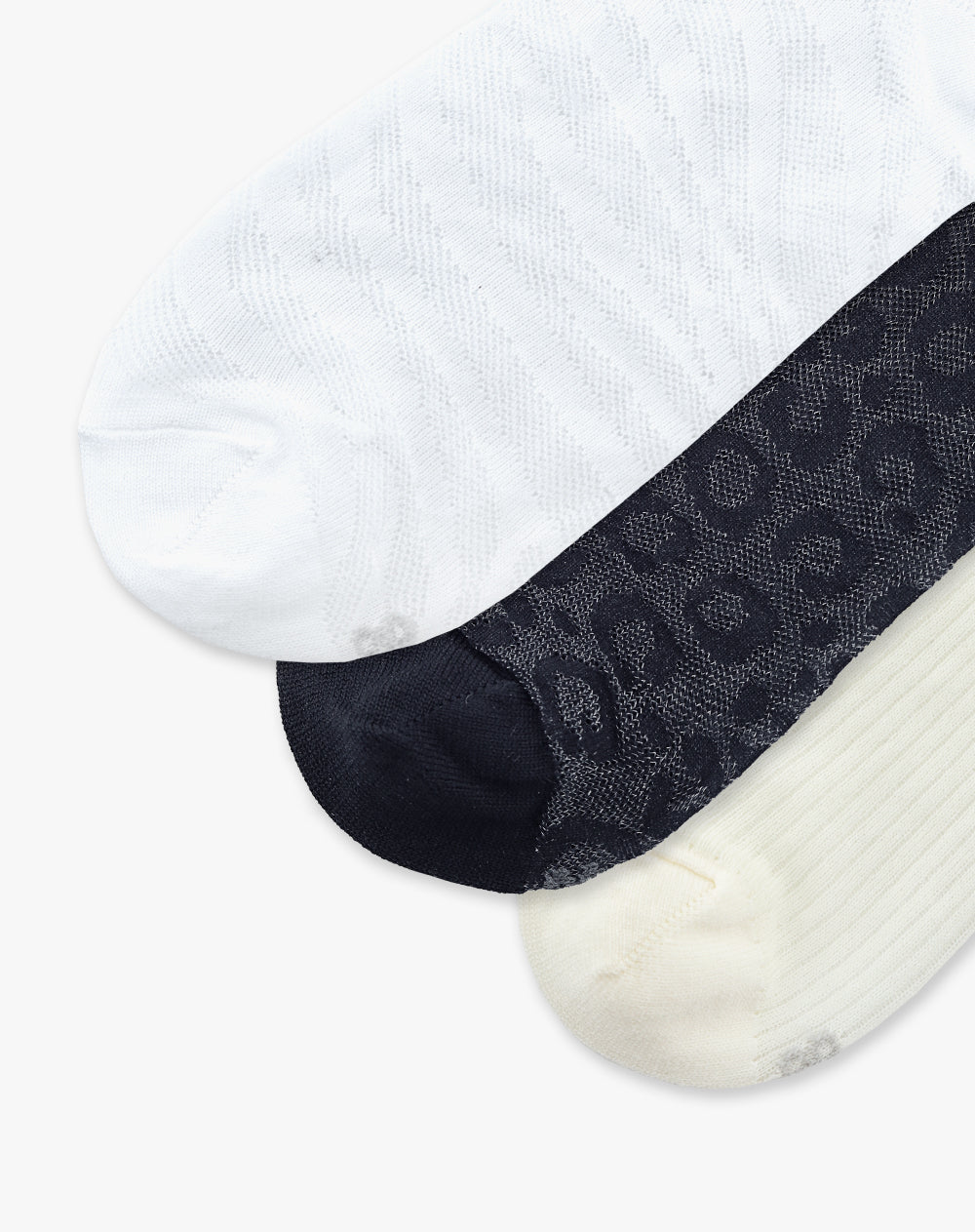 3 pares de medias cortas surtido