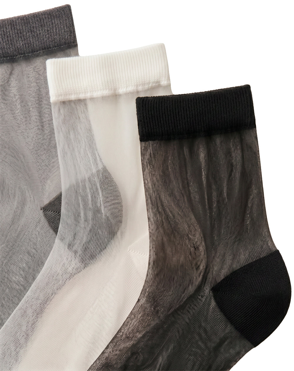 3 pares de medias cortas surtido mujer