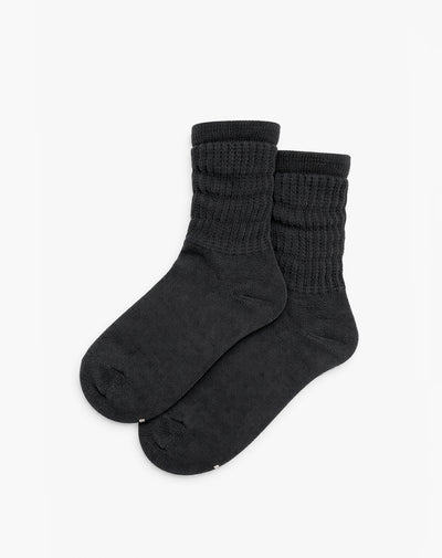 2 pares de medias cortas negras
