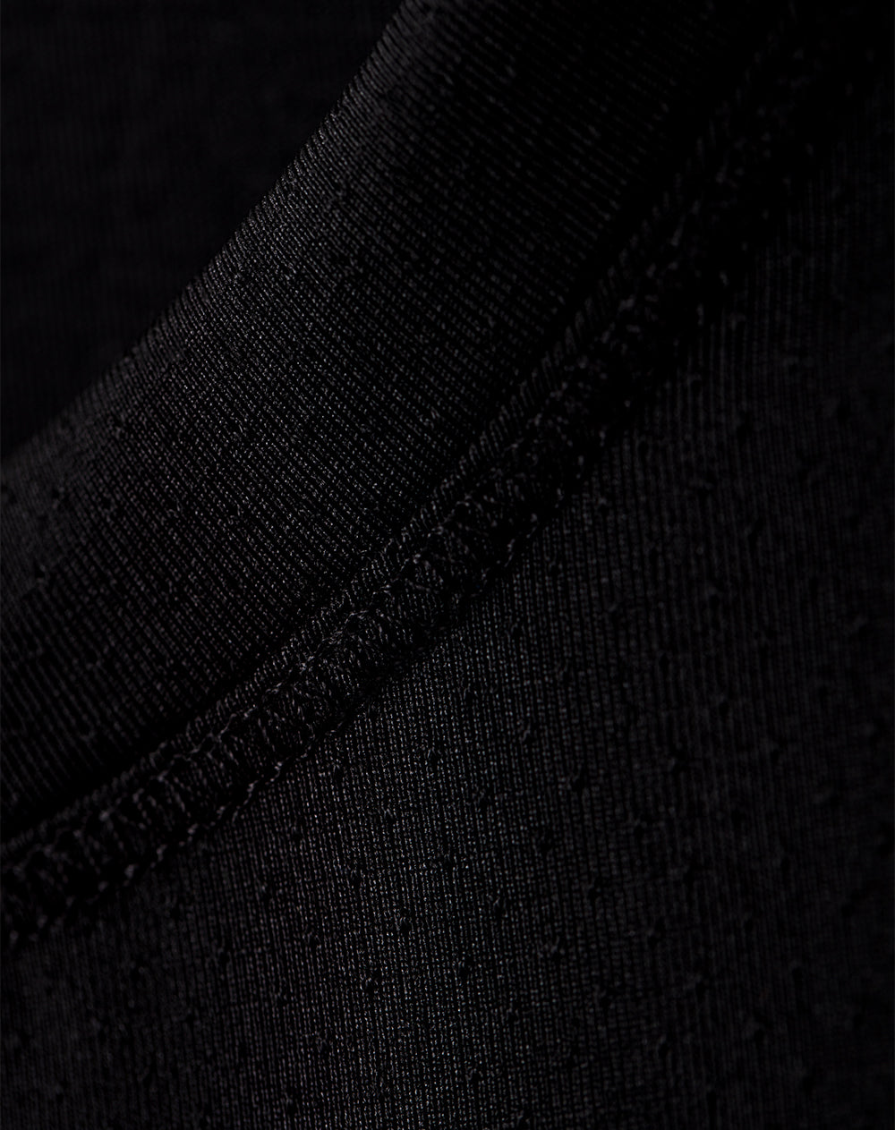 Camiseta regular fit negra
