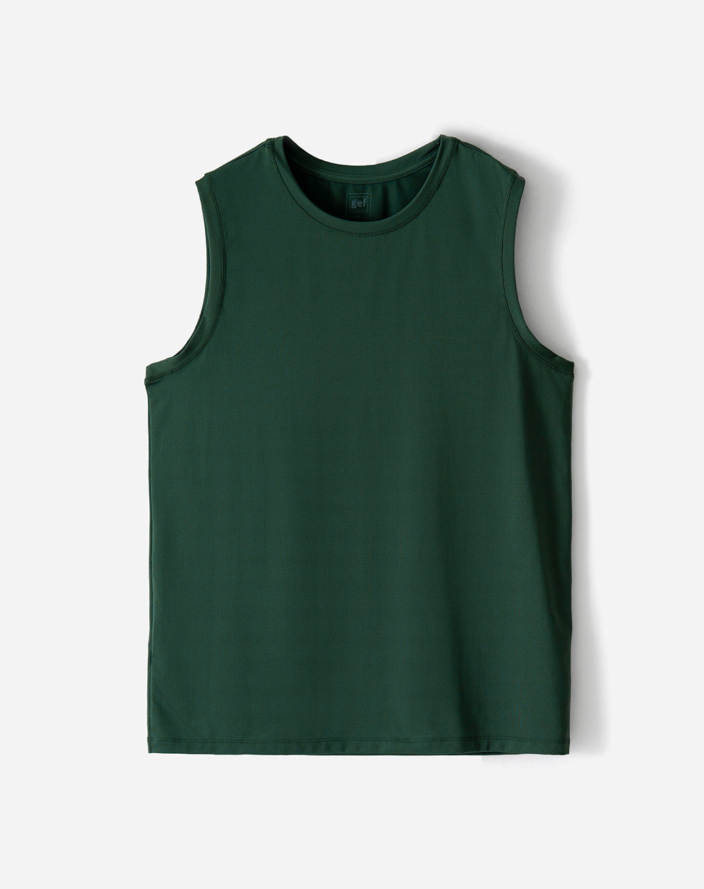 Camiseta regular verde hombre
