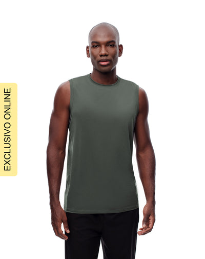 Camiseta regular fit verde