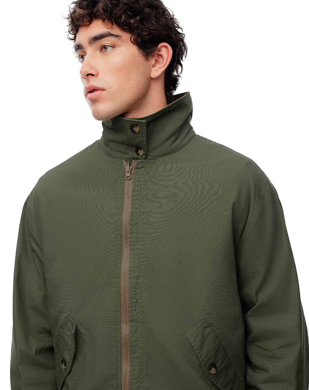 Chaqueta reversible multicolor hombre