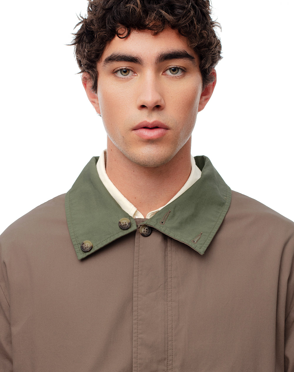 Chaqueta reversible multicolor hombre