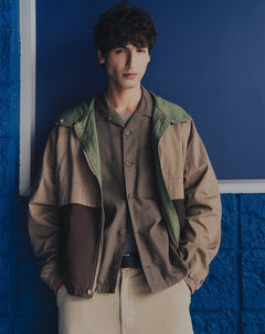 Chaqueta reversible multicolor hombre