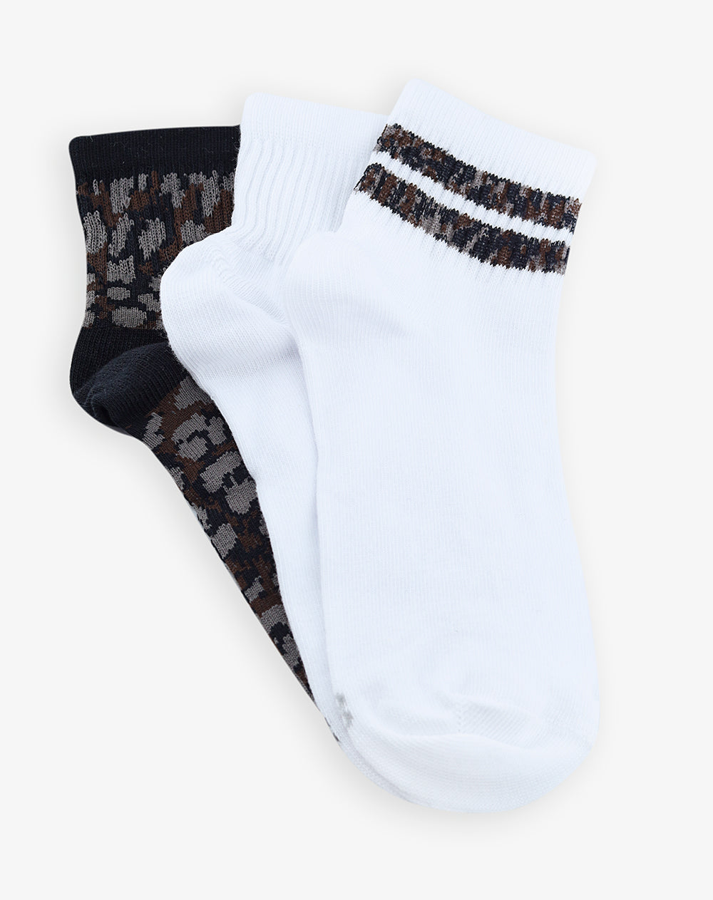 3 pares de medias tobilleras surtido