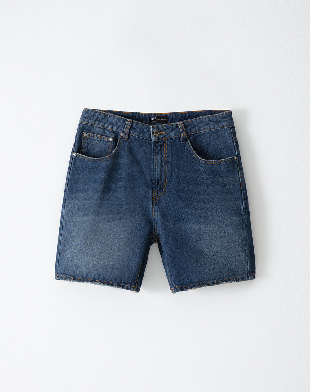 Bermuda regular fit índigo oscuro