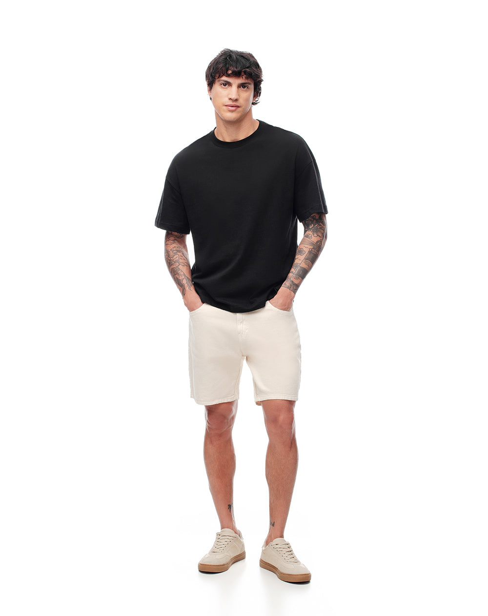 Bermuda regular fit vainilla