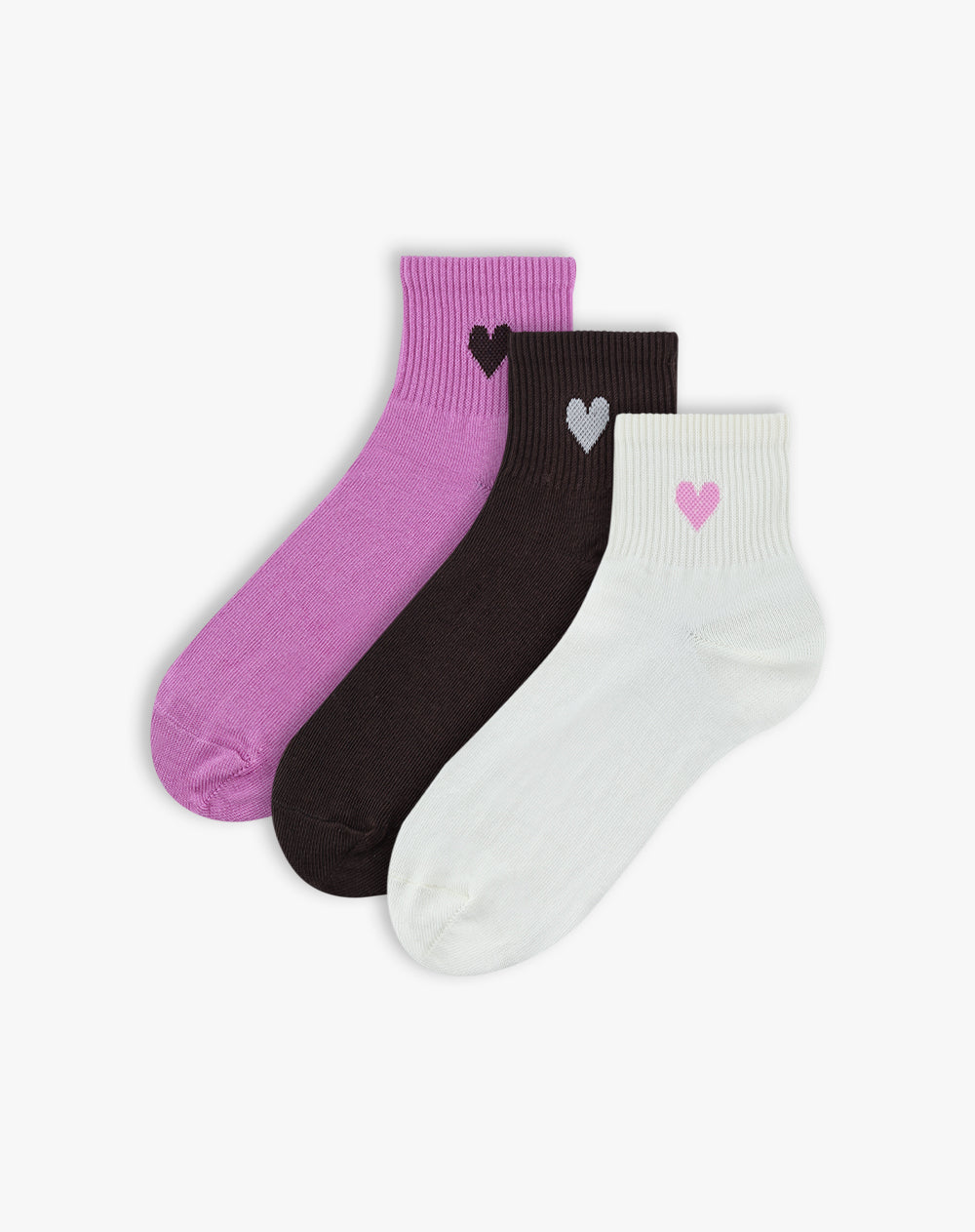 3 pares de medias cortas surtido