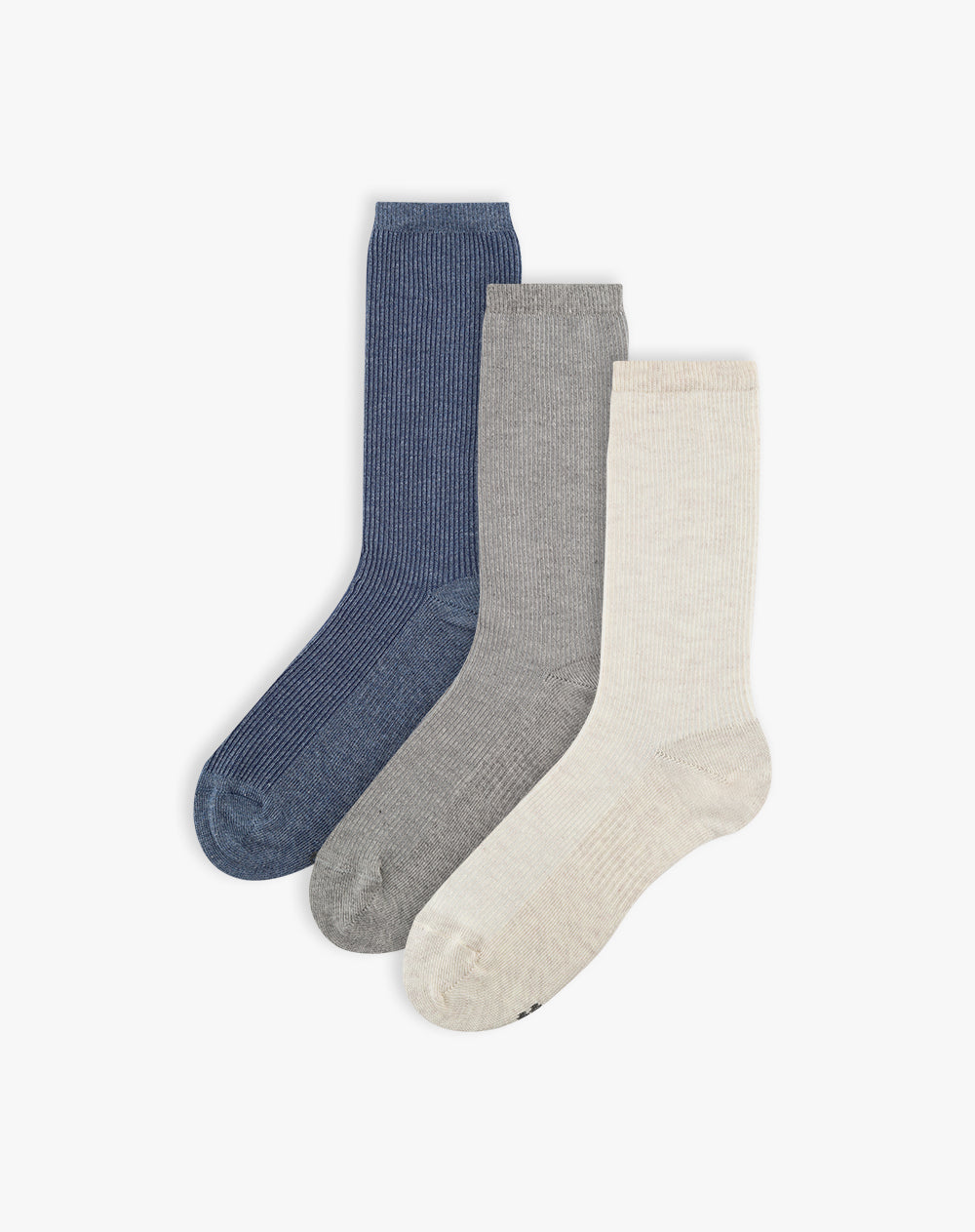 3 pares de medias largas surtido
