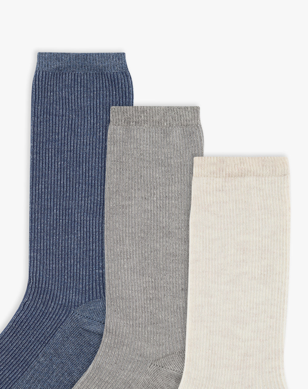 3 pares de medias largas surtido