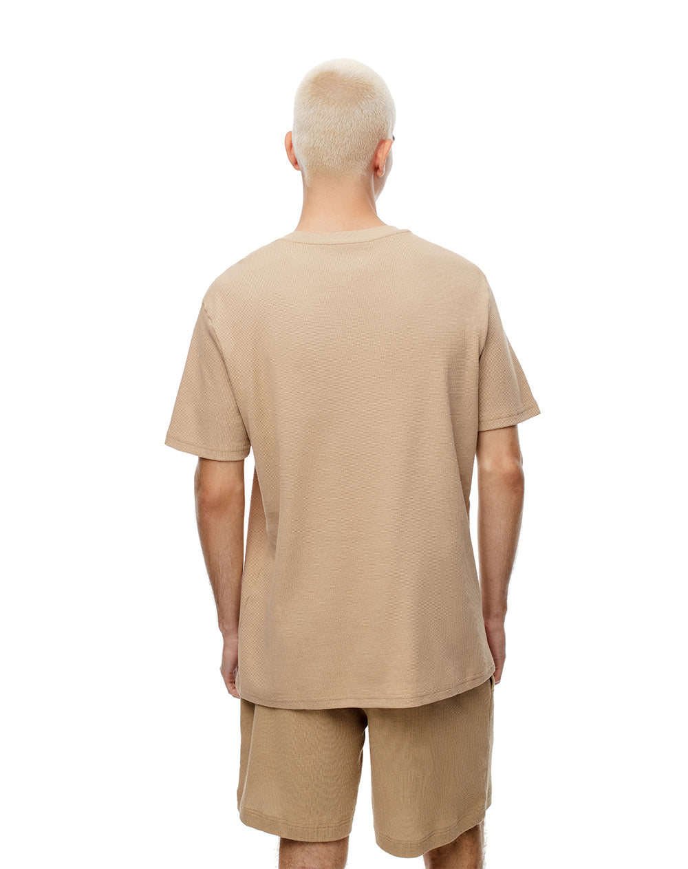 Camiseta oversized manga corta habana