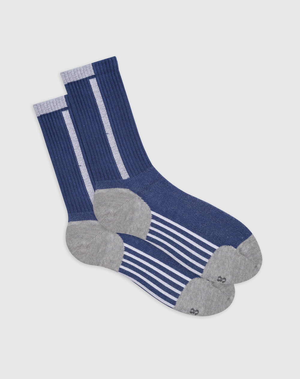 Medias para hombre largas algodón azules