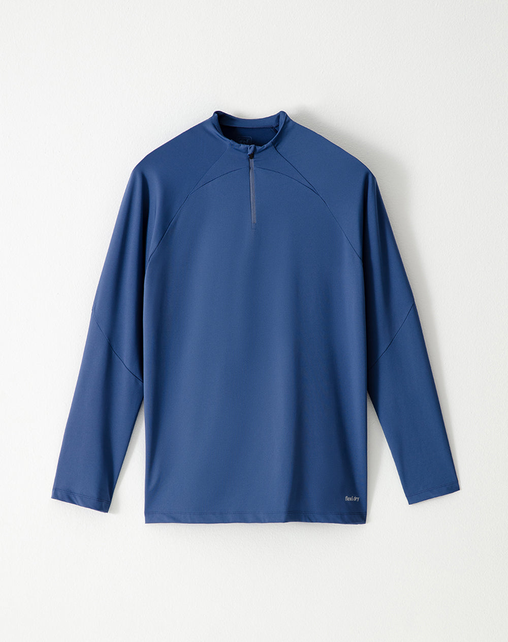 Camibuzo deportivo hombre antibacterial azul