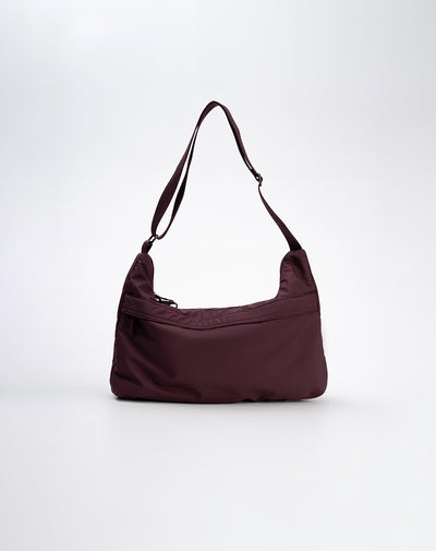 Bolso vino tinto hombre