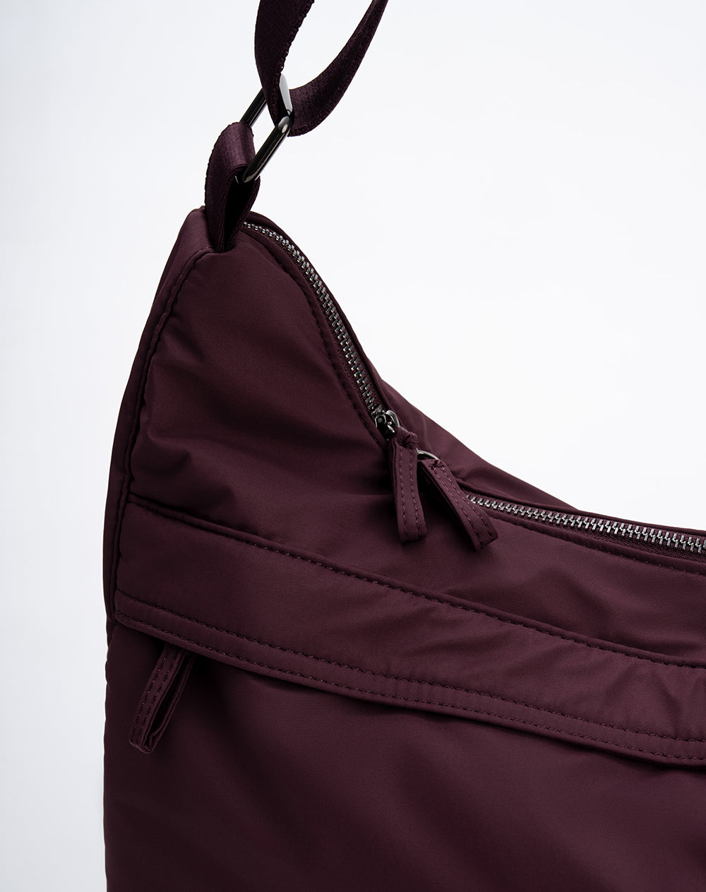 Bolso vino tinto hombre