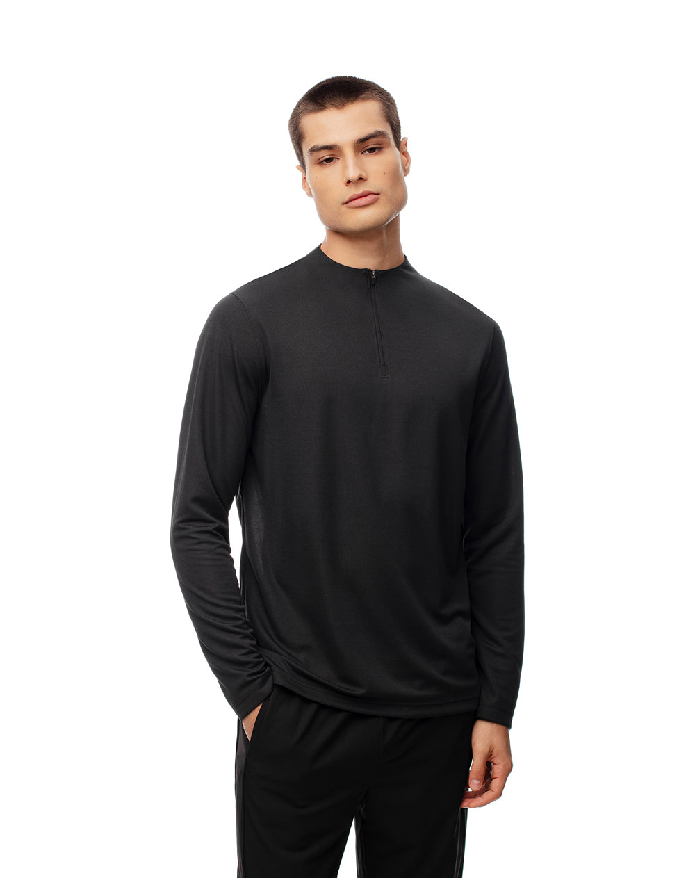 Buzo regular fit negro