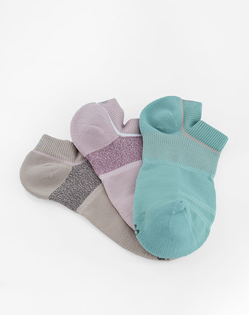 3 pares de medias tobilleras surtido