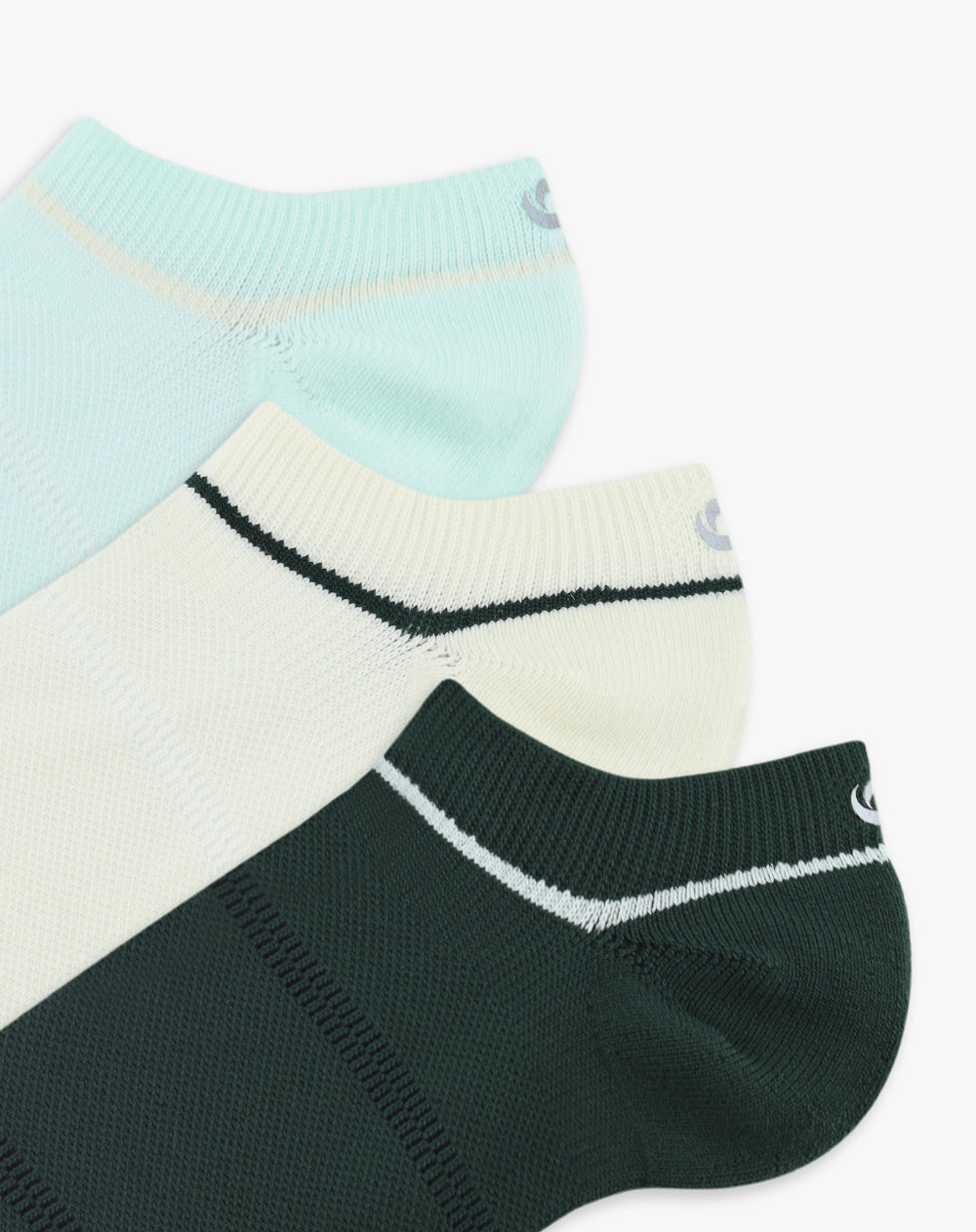 Medias deportivas mujer tobillera corta pack x3 surtido