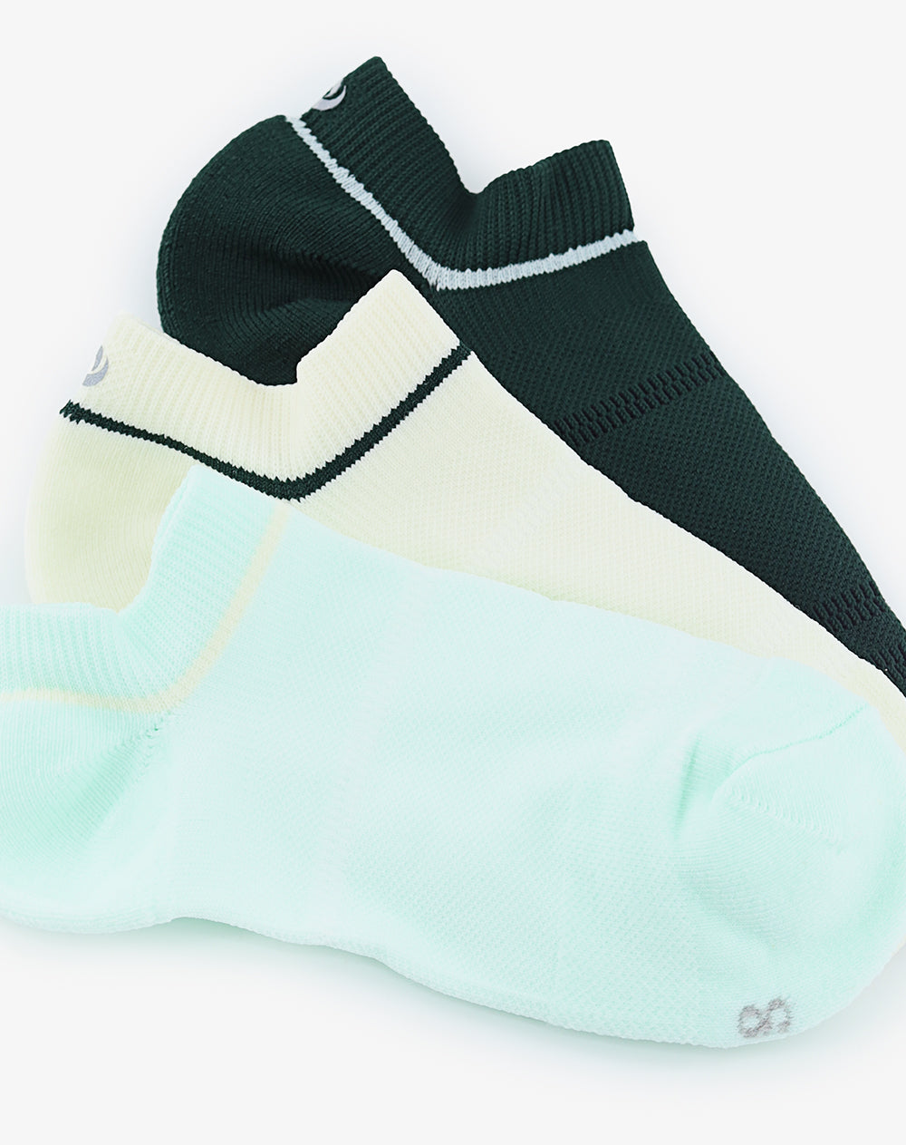 Medias deportivas mujer tobillera corta pack x3 surtido