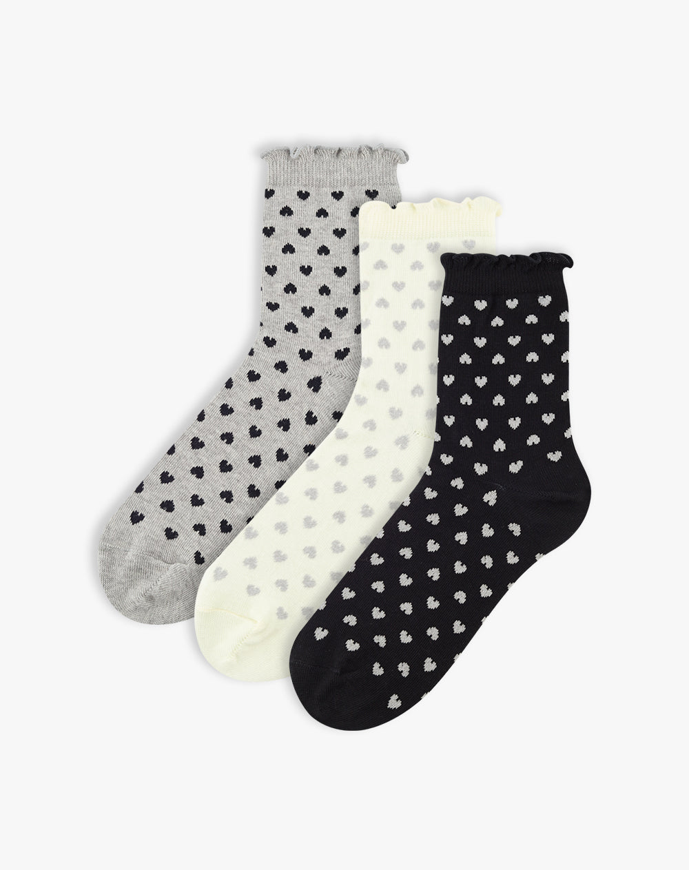 Medias mujer largas pack x3 surtido