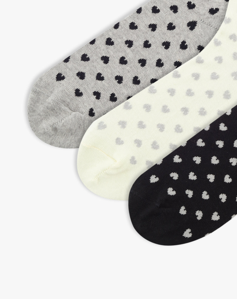 Medias mujer largas pack x3 surtido
