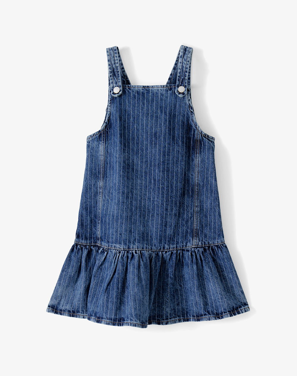 Vestido corto índigo medio niña