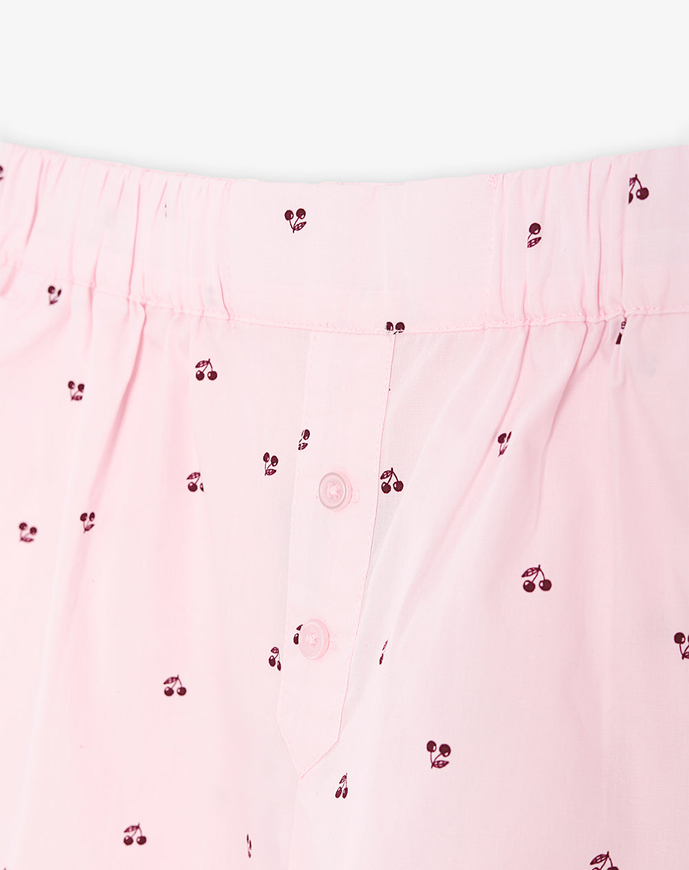 Short pantaloneta rosado estampado mujer