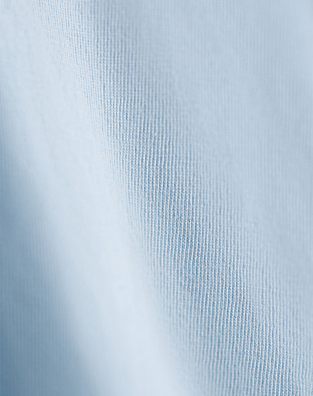 Camiseta slim fit manga corta azul
