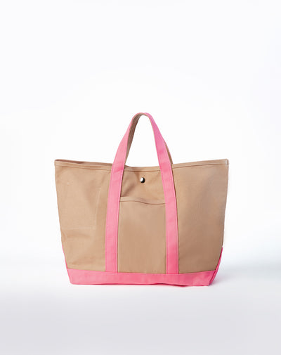 Bolso tote café mujer