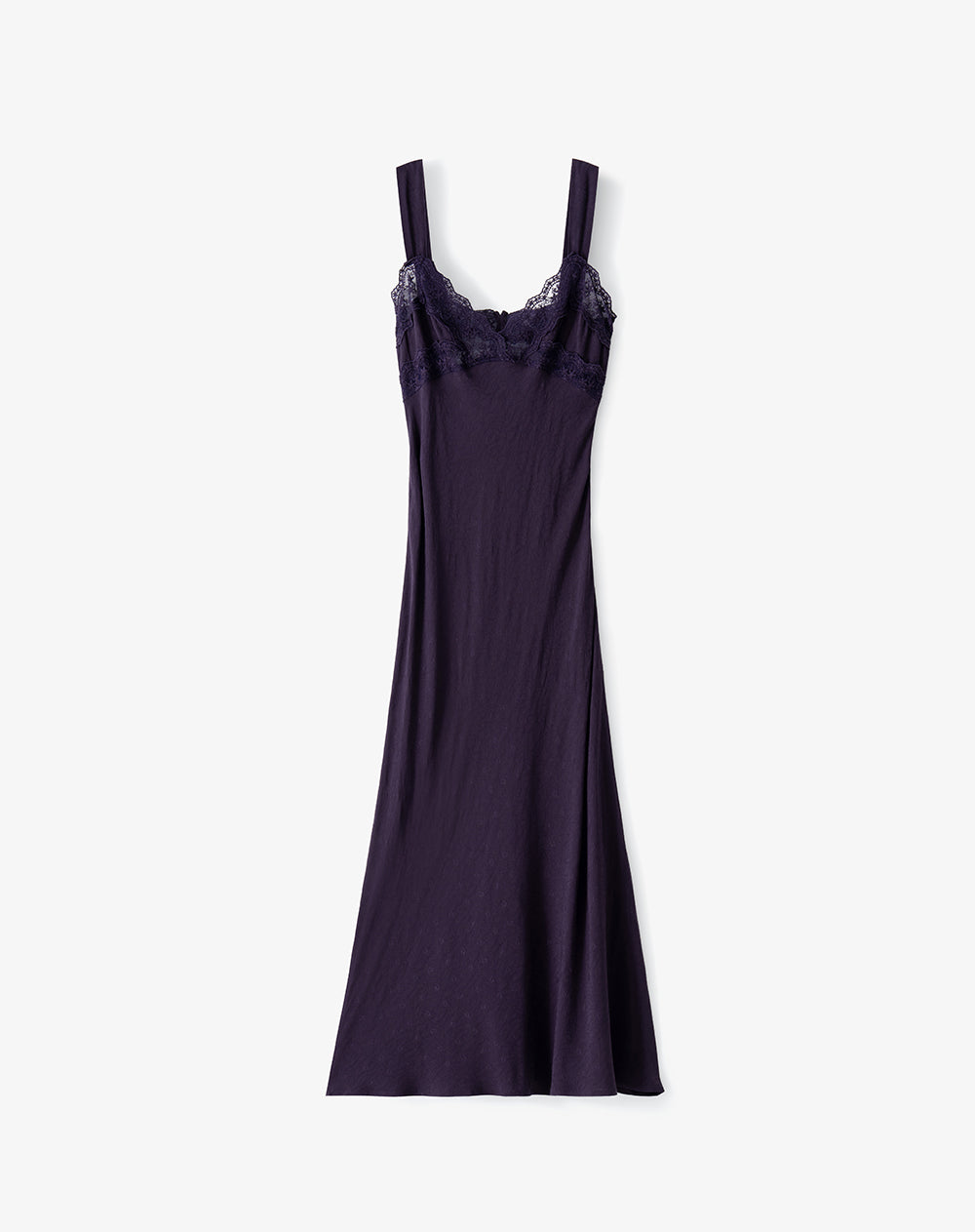 Vestido largo morado