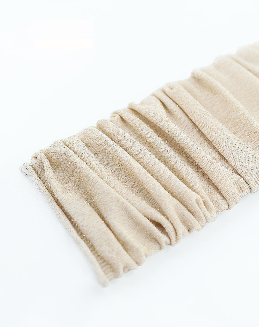 Medias mujer extra largas brillos crudo