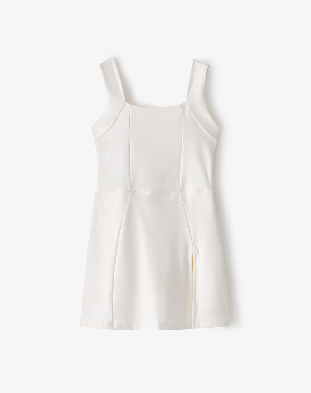 Vestido corto crudo